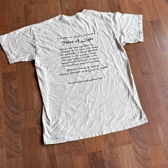 Vintage VTG Y2K Brazen Serpent Chronicles Talon of Light Graphic T-Shirt - Picture 4 of 8